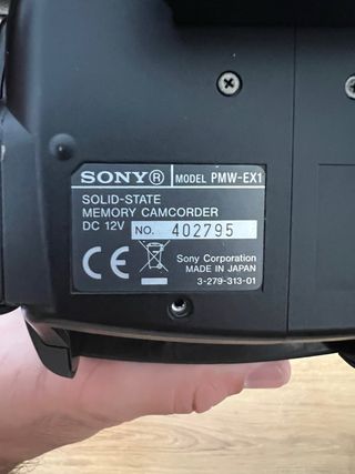 Cámara Sony XDCAM EX HD