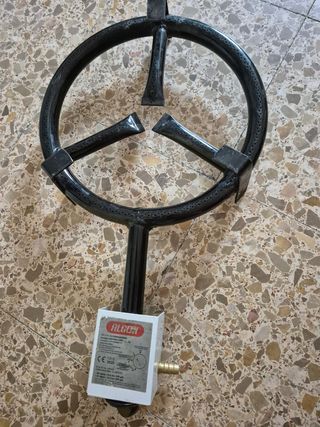 Quemador de gas en buen estado
