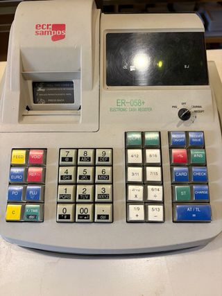 Caja Registradora Sampos ER-058+