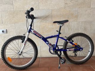 Bicicleta Decathlon Azul