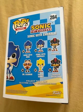 Funko Pop! Sonic con Esmeralda 284