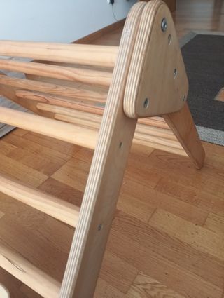 Triángulo Pikler madera + Rampa 