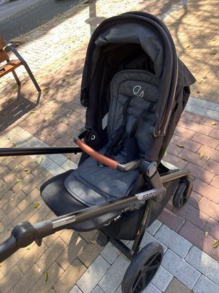 Carrito Jane Muum + Capazo Sweet Negro