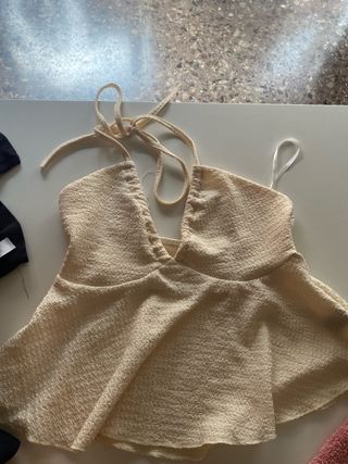 Top Shein Beige