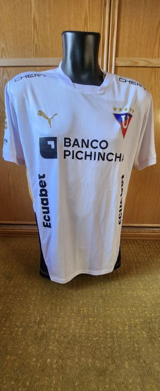 Camiseta LDU Quito Puma Blanca