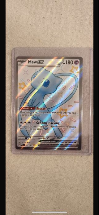 Carta Pokémon – Mew EX Shiny 216