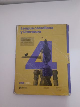 Lengua castellana y Literatura 4 ESO LOMLOE