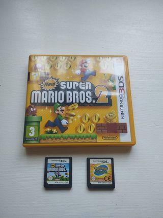 3 Juegos Nintendo 3DS: Mario & Pokemon