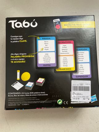 Juego de mesa Tabú