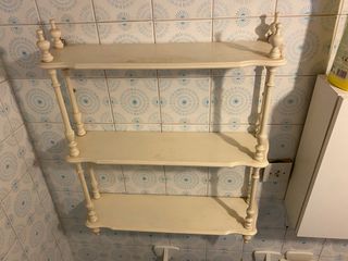 Estantería vintage de madera