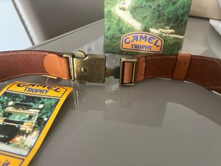 Cintura Camel Trophy Pelle Marrone Anni 80/90