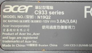 Acer Chromebook C 933
