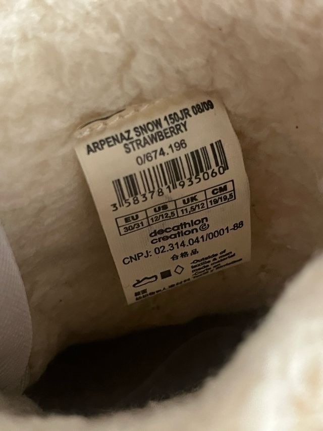 Botas de nieve Quechua niña