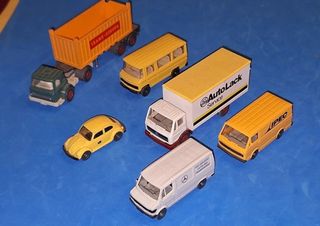 Lote 12 Miniaturas Coches Wiking ORIGINALES ALEMAN