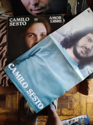 Vinilo Camilo Sesto Amor Libre + Póster original 