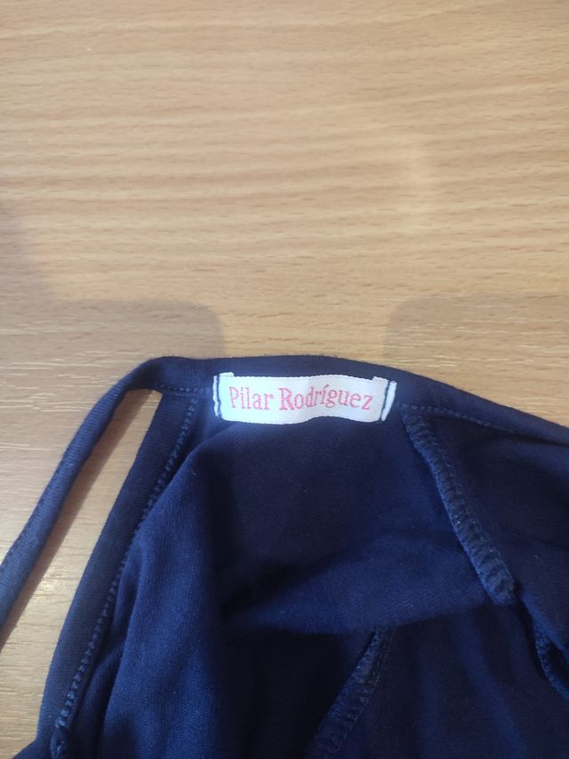 Camiseta Pilar Rodríguez azul – Talla S, buen esta