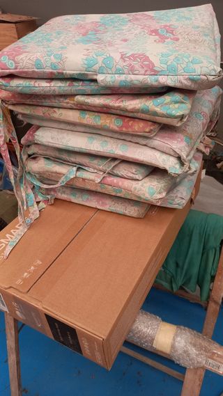 Mesa de jardín de madera Teka