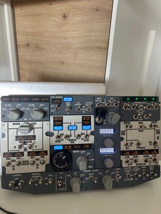 Mini Overhead Panel del Boeing 737
