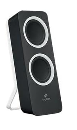 Altavoces Logitech Z200 Estéreo Negro/Blanco