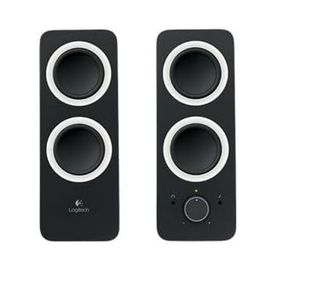 Altavoces Logitech Z200 Estéreo Negro/Blanco