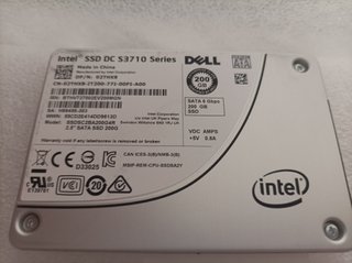 SSD 200GB SATA3 Intel gama empresarial smart 100%