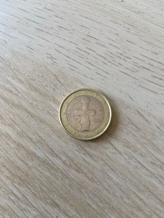 Moneda 1 Euro Chipre 2008