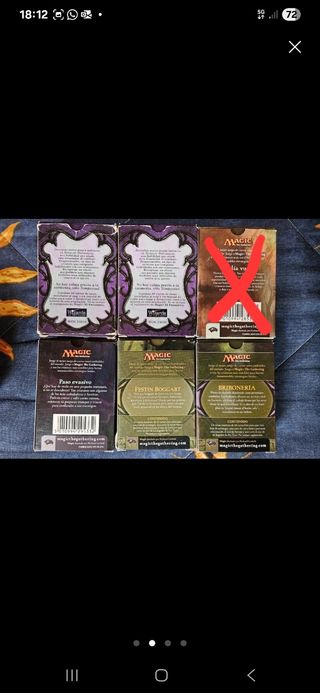 5+1 Cajas Mazos Magic The Gathering