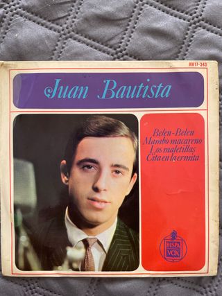 Disco Vinilo 45 RPM Juan Bautista HH17-343