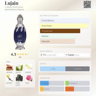 Perfume Árabe Lujain Eau de Parfum