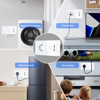 ✨ - TAWOIA enchufe schuko USB empotrado