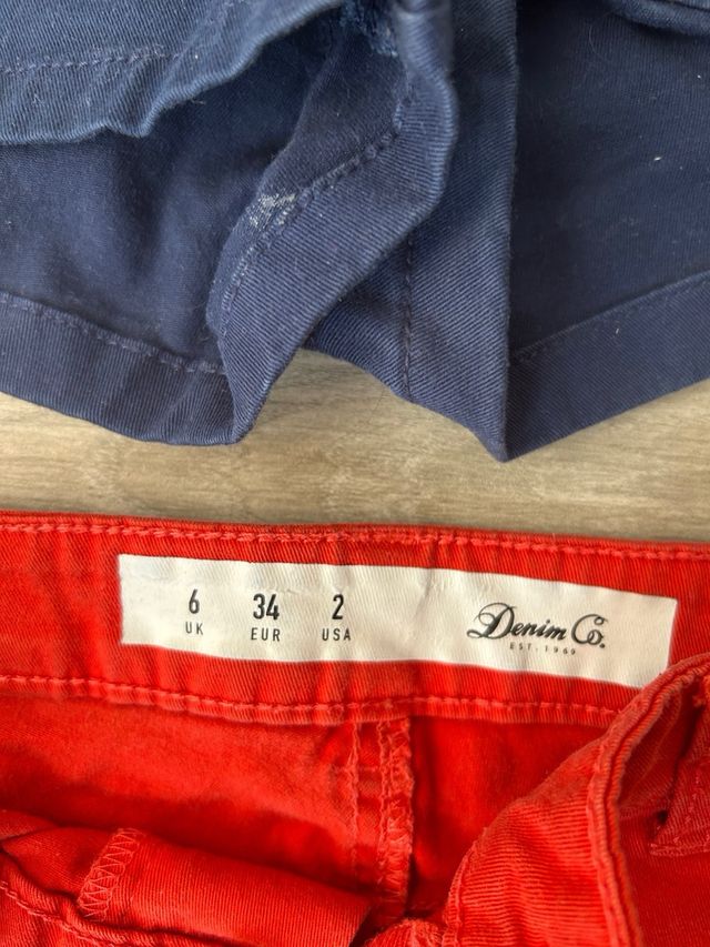 Pack 4 pantalones cortos de vestir