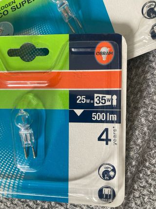 10 Lampadine Osram HaloStar Eco 25W/35W