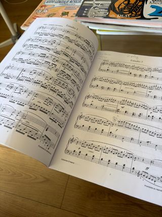 Libro de piano Bertini Opus 29