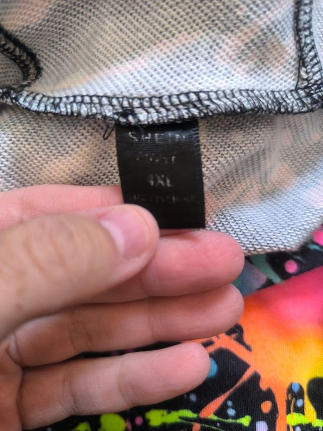 Sudadera Shein Curve Multicolor Splash