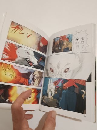 La princesa Mononoke. 4 anime books film completo