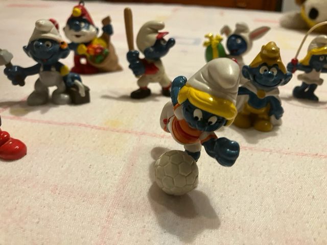 9 Puffi Vintage Anni '80