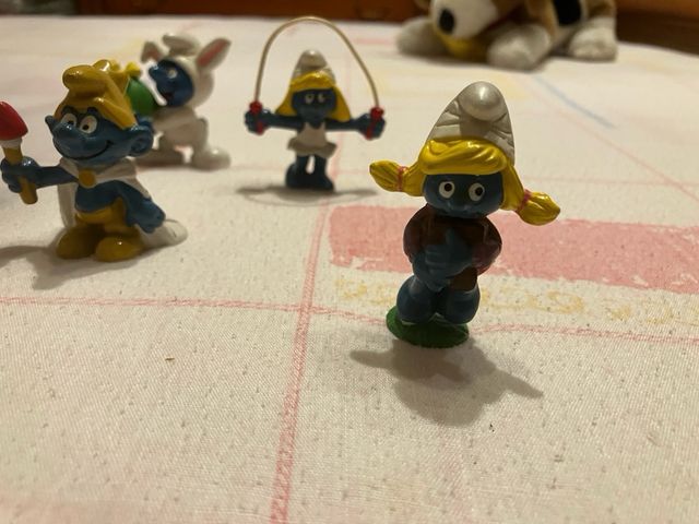 9 Puffi Vintage Anni '80