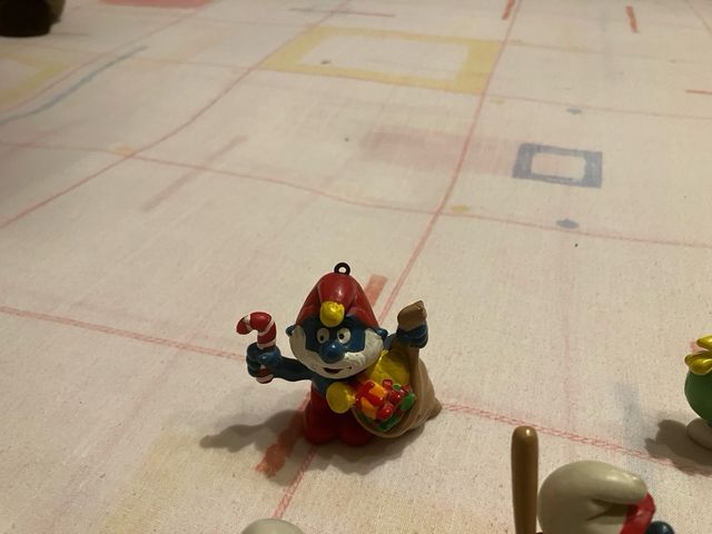 9 Puffi Vintage Anni '80