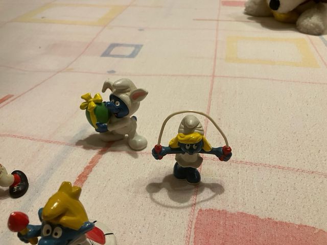 9 Puffi Vintage Anni '80