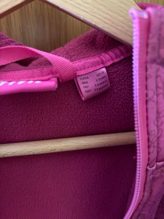 Chaqueta rosa niña 6-8 años