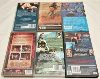 6 Películas VHS: Acción, Aventura y Musicales
