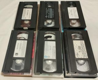 6 Películas VHS: Acción, Aventura y Musicales