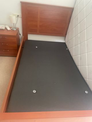 Habitación Matrimonial madera.