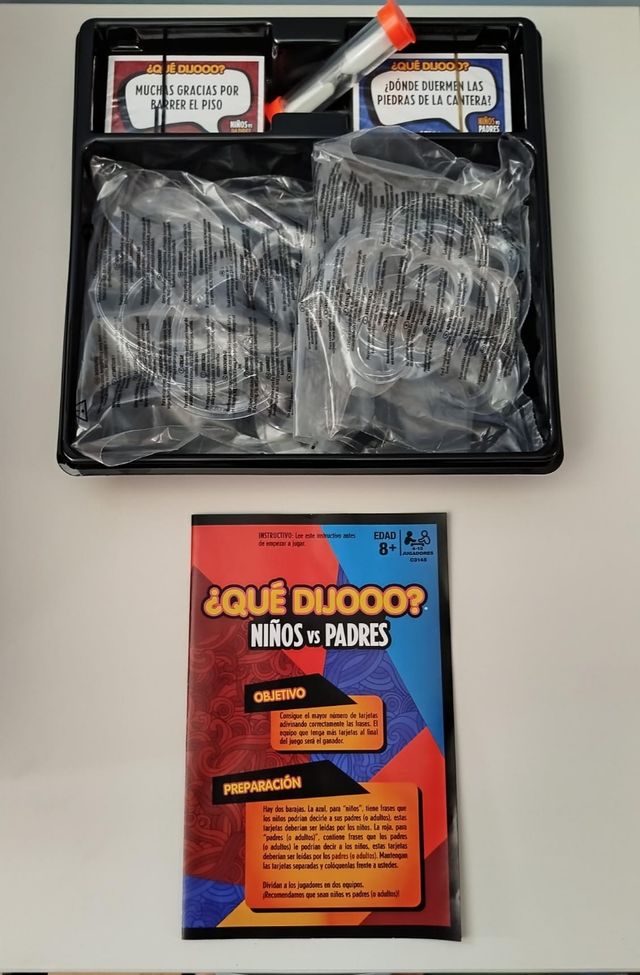 Gioco Cosa ha detto? Bambini vs genitori