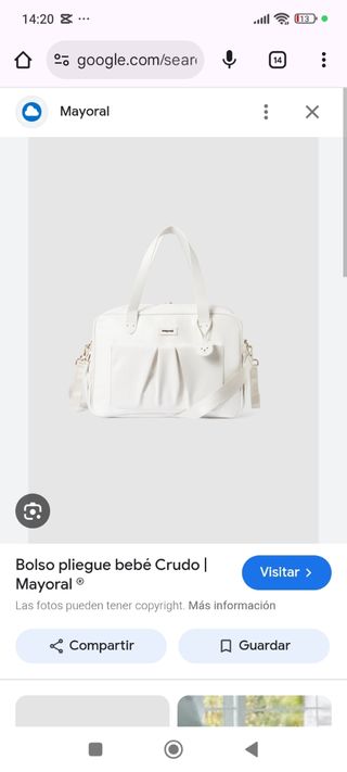 Bolso Mayoral blanco