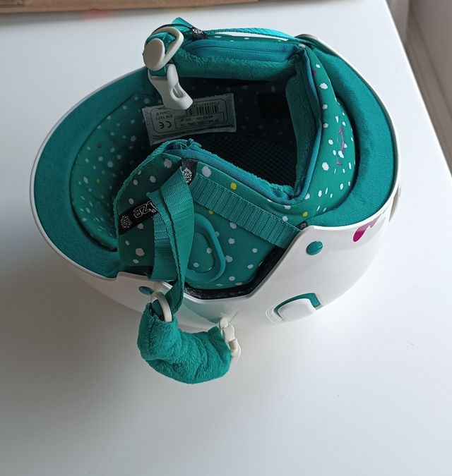 Casco de esquí infantil Wed'ze blanco