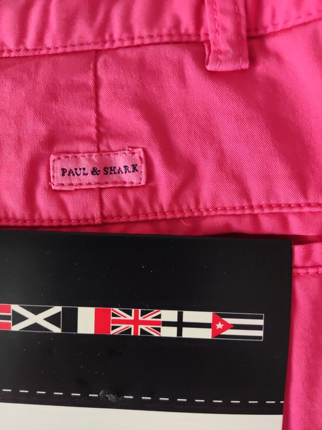 Bermudas Paul & Shark Rosa Nuevas
