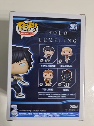 Funko Pop! Solo Leveling Sung Jinwoo 2037 clara