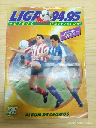 Álbum Completo Cromos Liga Fútbol 94/95
