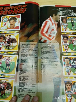 Álbum Completo Cromos Liga Fútbol 94/95